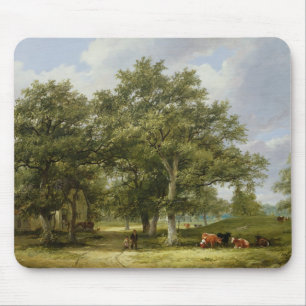 Cattle Grazing Mouse Mat