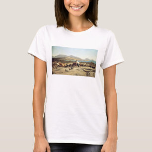 Cattle herding near Marseilles, 1853 (oil on canva T-Shirt
