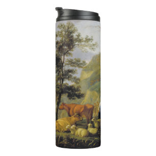 Cattle near a River Aelbert Cuyp Thermal Tumbler