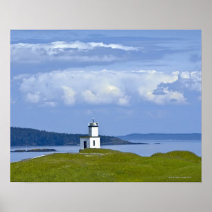 Cattle Point Lighthouse on San Juan Island, WA Poster