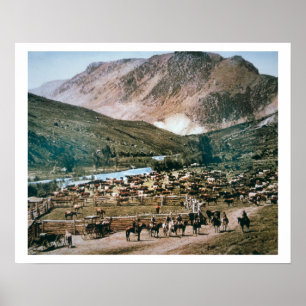 Cattle Ranch, Colorado, 1899 (photo) Poster
