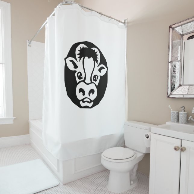 Cattle Shower Curtain (In Situ)