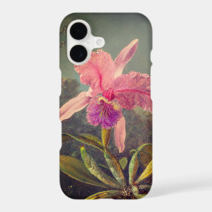 Cattleya Orchid and Three Hummingbirds Heade