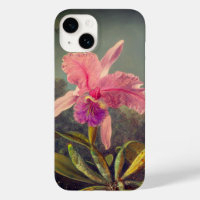 Cattleya Orchid and Three Hummingbirds Heade