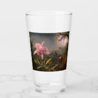 Cattleya Orchid and Three Hummingbirds (Heade)