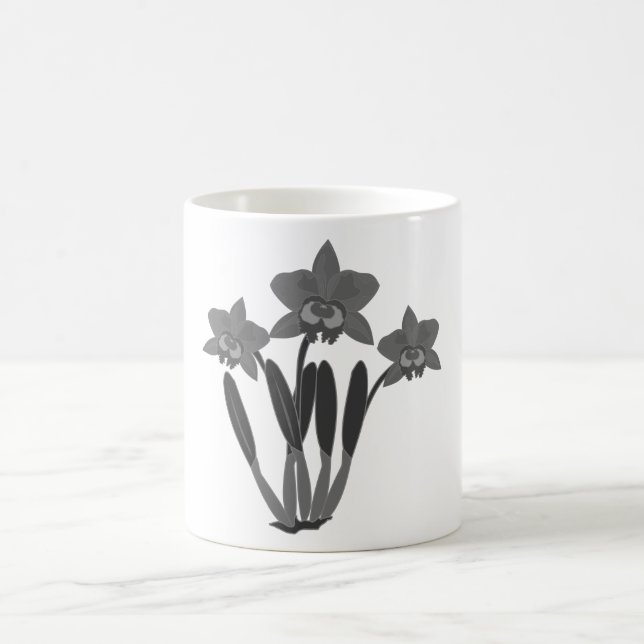 Cattleya Orchid Coffee Mug (Center)