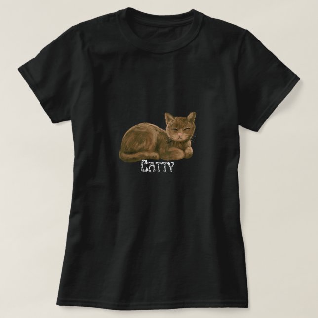 Catty T-Shirt (Design Front)