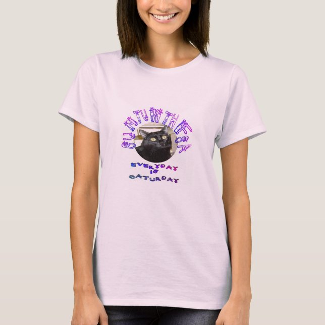 Caturday T-Shirt (Front)