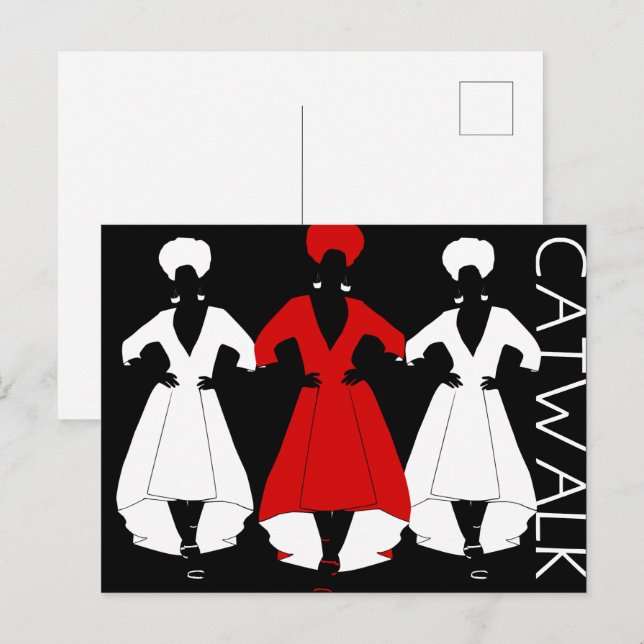 Catwalk Postcard (Front/Back)