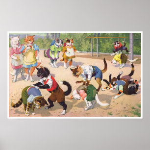 CATWALKS: A Wild Game of Leap Frog   Poster Art