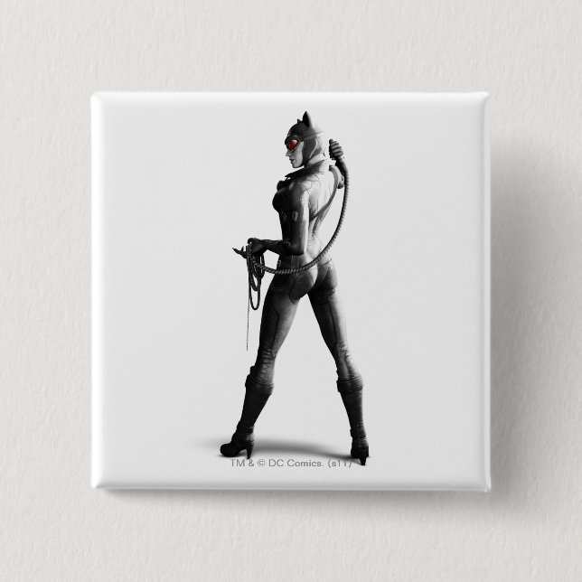 Catwoman 15 Cm Square Badge (Front)