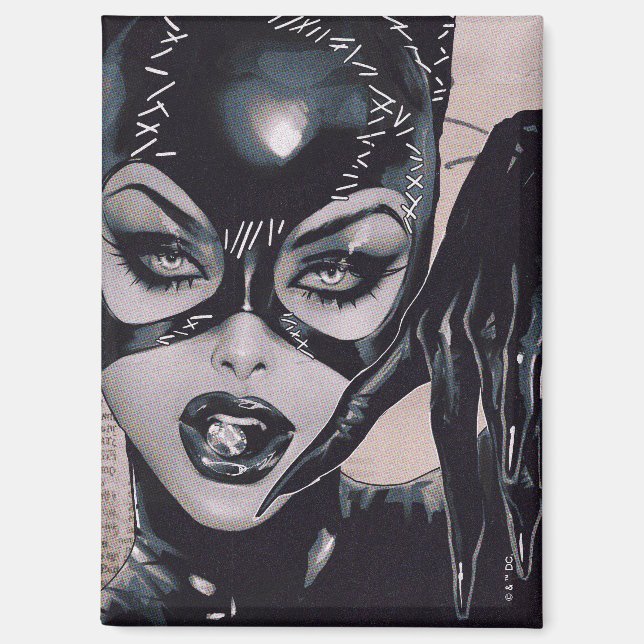 Catwoman #50 Sozomaika Cover Illustration Magnet (Front)