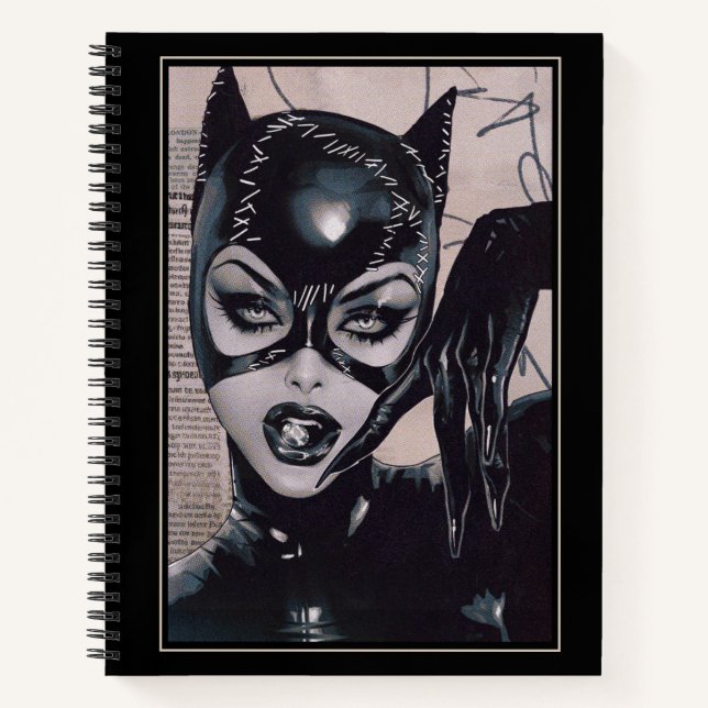 Catwoman #50 Sozomaika Cover Illustration Notebook (Front)