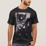 Catwoman #50 Sozomaika Cover Illustration T-Shirt<br><div class="desc">Check out this awesome Catwoman illustration by Sozomaika,  featuring Catwoman holding a diamond in her mouth. Perfect for any Catwoman fan,  grab this on a wall art print,  sketch notebook,  and many more customisable Zazzle products perfect for gifting or treating yourself!</div>