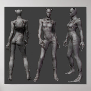 Catwoman Alternate Turnaround Poster