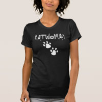 CATWOMAN Black T-shirts