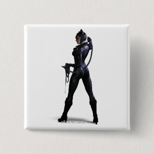Catwoman Colour 15 Cm Square Badge
