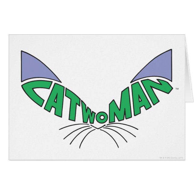 Catwoman Logo Green (Front Horizontal)