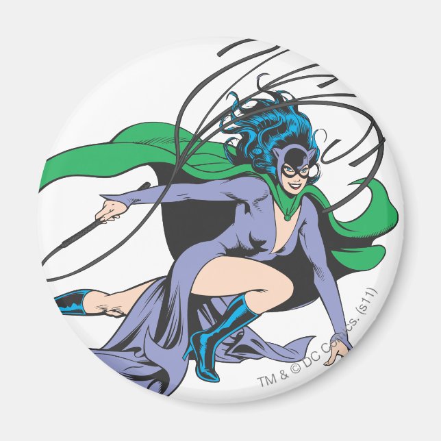 Catwoman Lunges Magnet (Front)