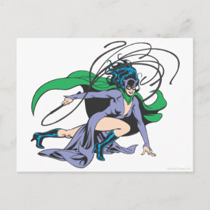 Catwoman Lunges Postcard