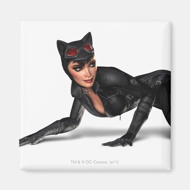 Catwoman Lurking Magnet (Front)