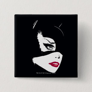 Catwoman Nine Lives 15 Cm Square Badge