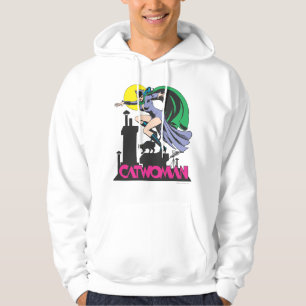 Catwoman & Pink Name Hoodie