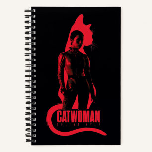 Catwoman Selina Kyle Cat Silhouette Notebook