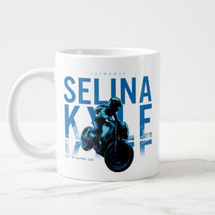 Catwoman Selina Kyle Motorcycle Large Coffee Mug