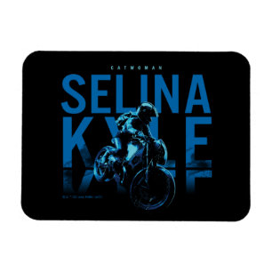 Catwoman Selina Kyle Motorcycle Magnet