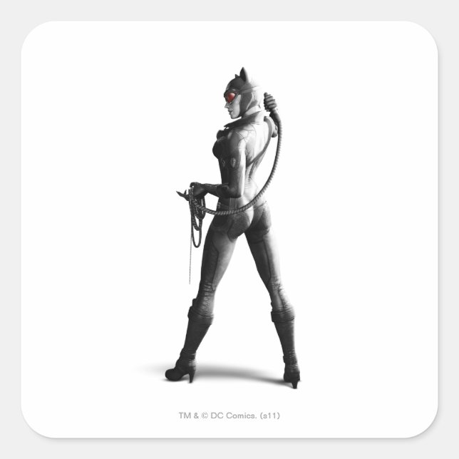 Catwoman Square Sticker (Front)