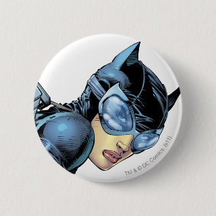 Catwoman Stare 6 Cm Round Badge