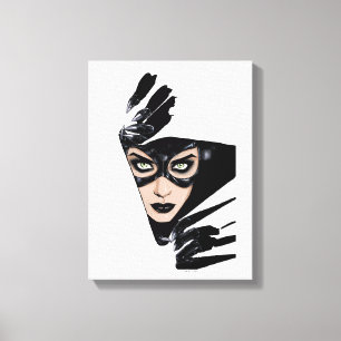 Catwoman The Claws Are Out Cover Illustration Canvas Print
