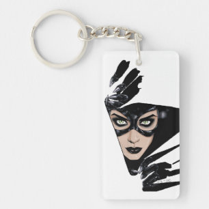 Catwoman The Claws Are Out Cover Illustration Key Ring