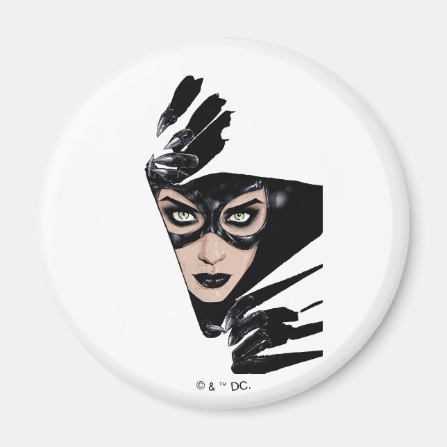 Catwoman The Claws Are Out Cover Illustration Magnet (Front)