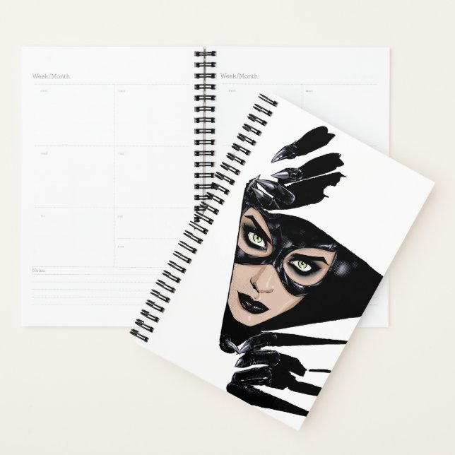 Catwoman The Claws Are Out Cover Illustration Planner (Display)