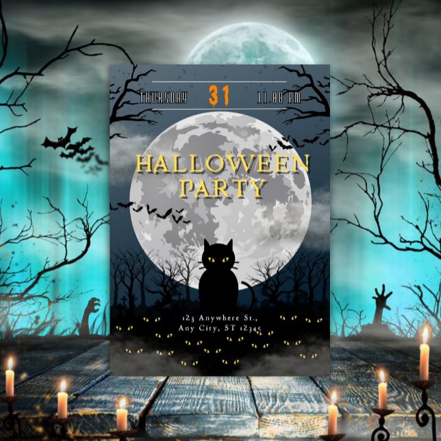 Caty Halloween Party  Invitation (Creator Uploaded)