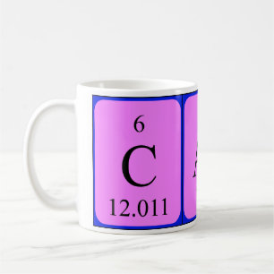 Caty periodic table name mug