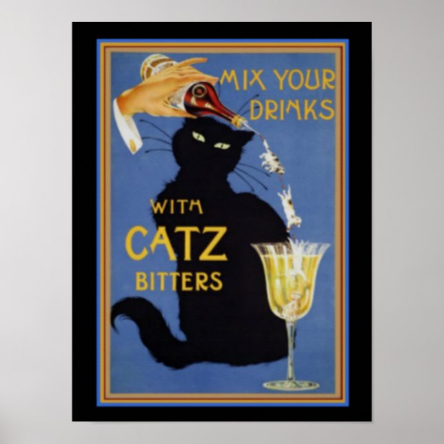 Catz Bitters 12 x 16 Print (Front)