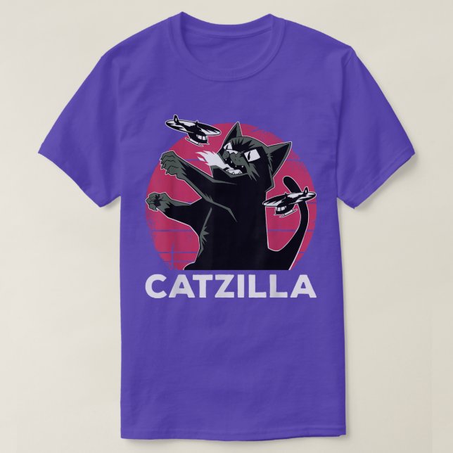 CATZILLA Black Cat ApparelCatzilla 289 T-Shirt (Design Front)