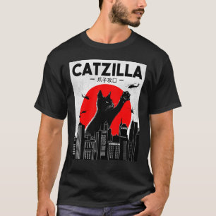Catzilla  Cat  Cat  Cat T-Shirt