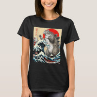 Catzilla Cat Japanese Art