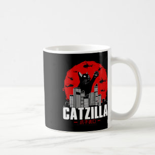 Catzilla Cute Cat Stuff For Cat Lover Coffee Mug