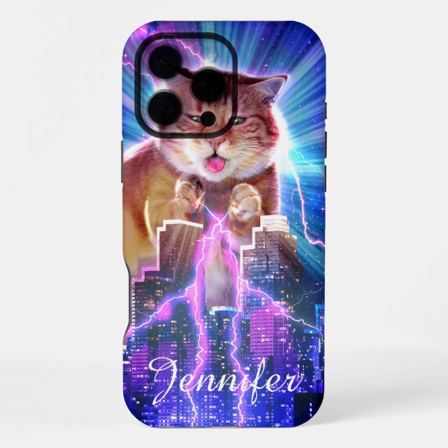 Catzilla                                           iPhone case (Back)