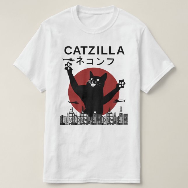 CATZILLA T-Shirt (Design Front)