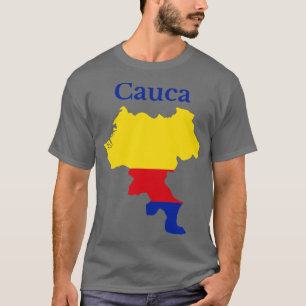 Cauca Department Map Colombia T-Shirt