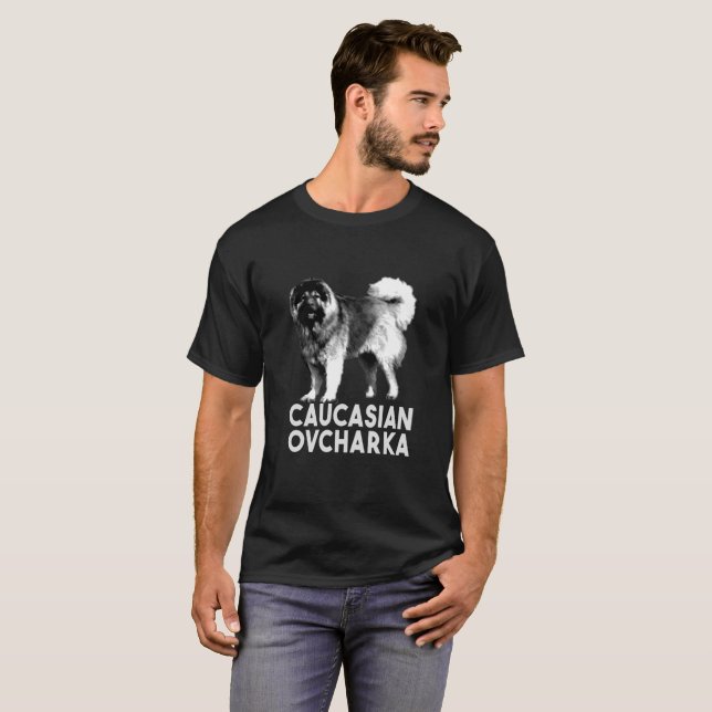 Caucasian Ovcharka T-shirt (Front Full)