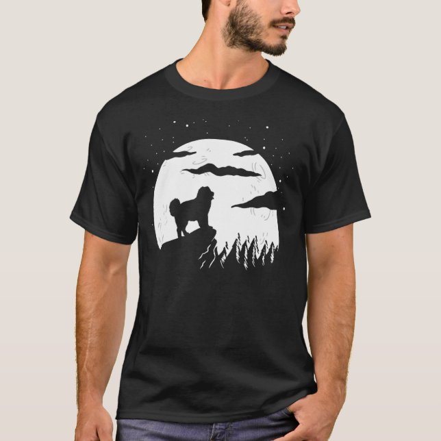 Caucasian Shepherd and Mountain T-Shirt (Front)