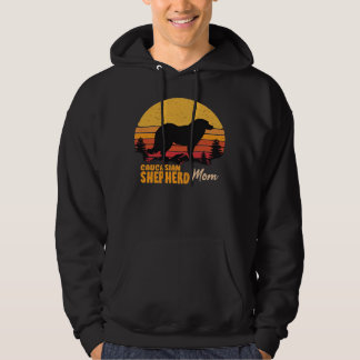 Caucasian Shepherd Dog Mum Vintage Retro Classic T Hoodie
