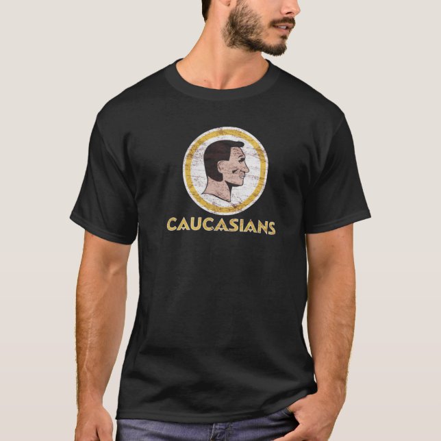 caucasians T-Shirt (Front)
